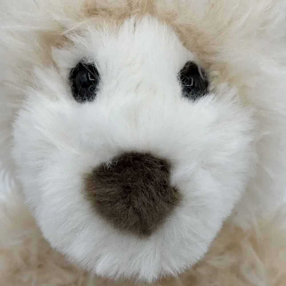 Douglas Cuddle Toy Brulee Cream Bear Shaggy Teddy Retired Plush Collectible NWT